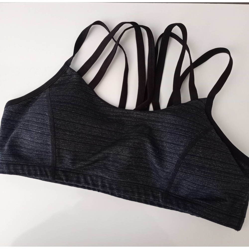 Beyond Yoga Space Dye Strappy Lightly Padded Sports Bra